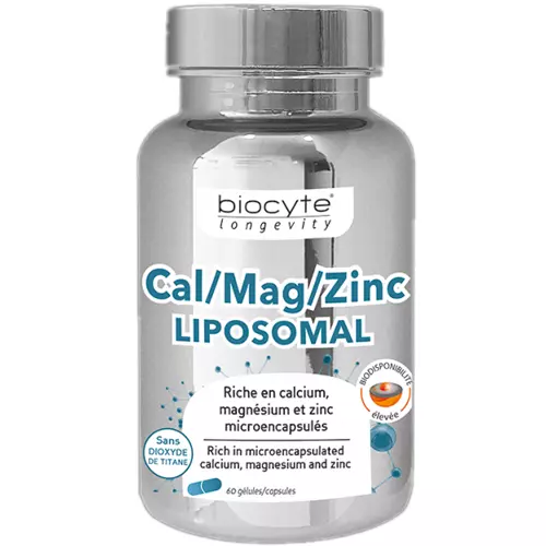 Calciu Magneziu Zinc Lipozomal, Biocyte